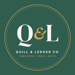 Quill & Ledger Co. logo